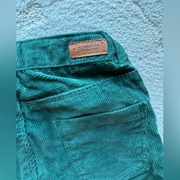 Zara baby boy corduroy pants adjustable waist snap button and pockets 12-18 mo - Picture 7 of 7